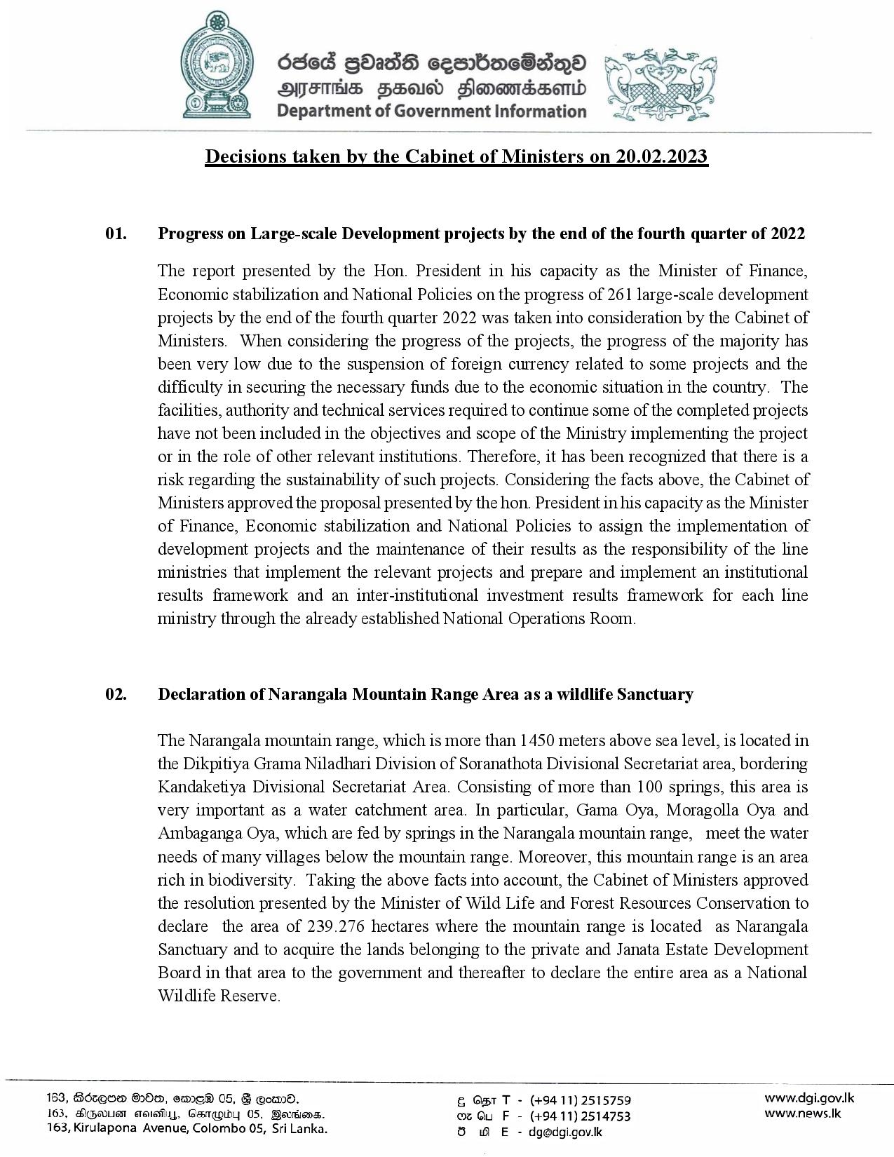 Cabinet Decision on 20.02.2023 English page 001