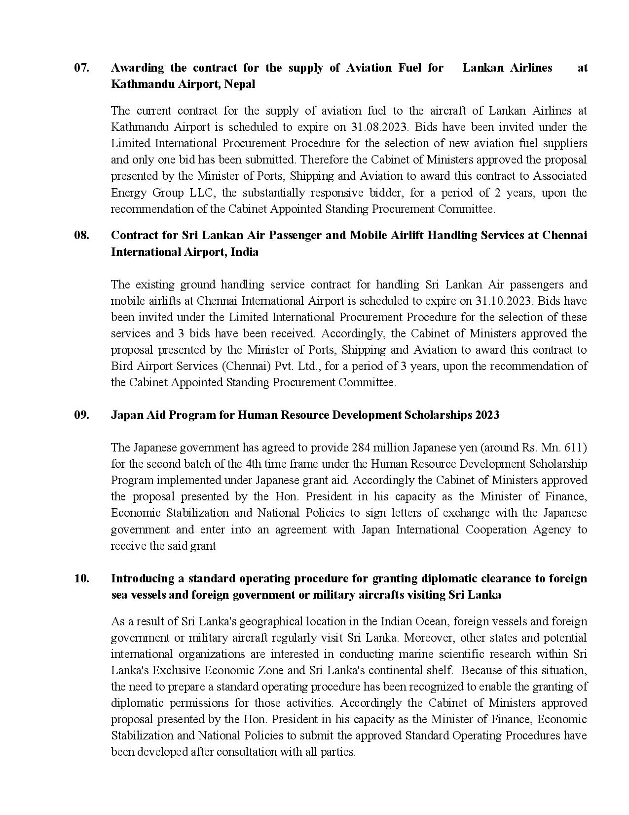 Cabinet Decision on 17.07.2023 English page 003