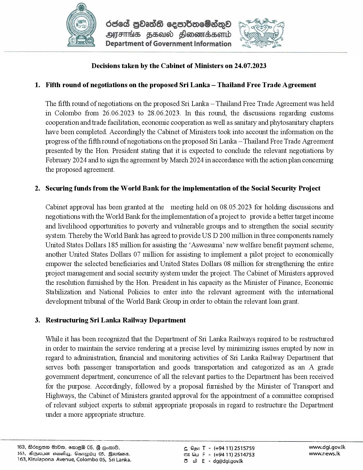 Cabinet Decisions on 24.07.2023 English page 001