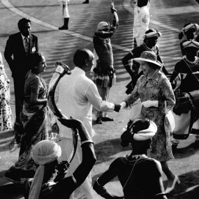 1981- Queen Ellisabeth-(II) SL Visit